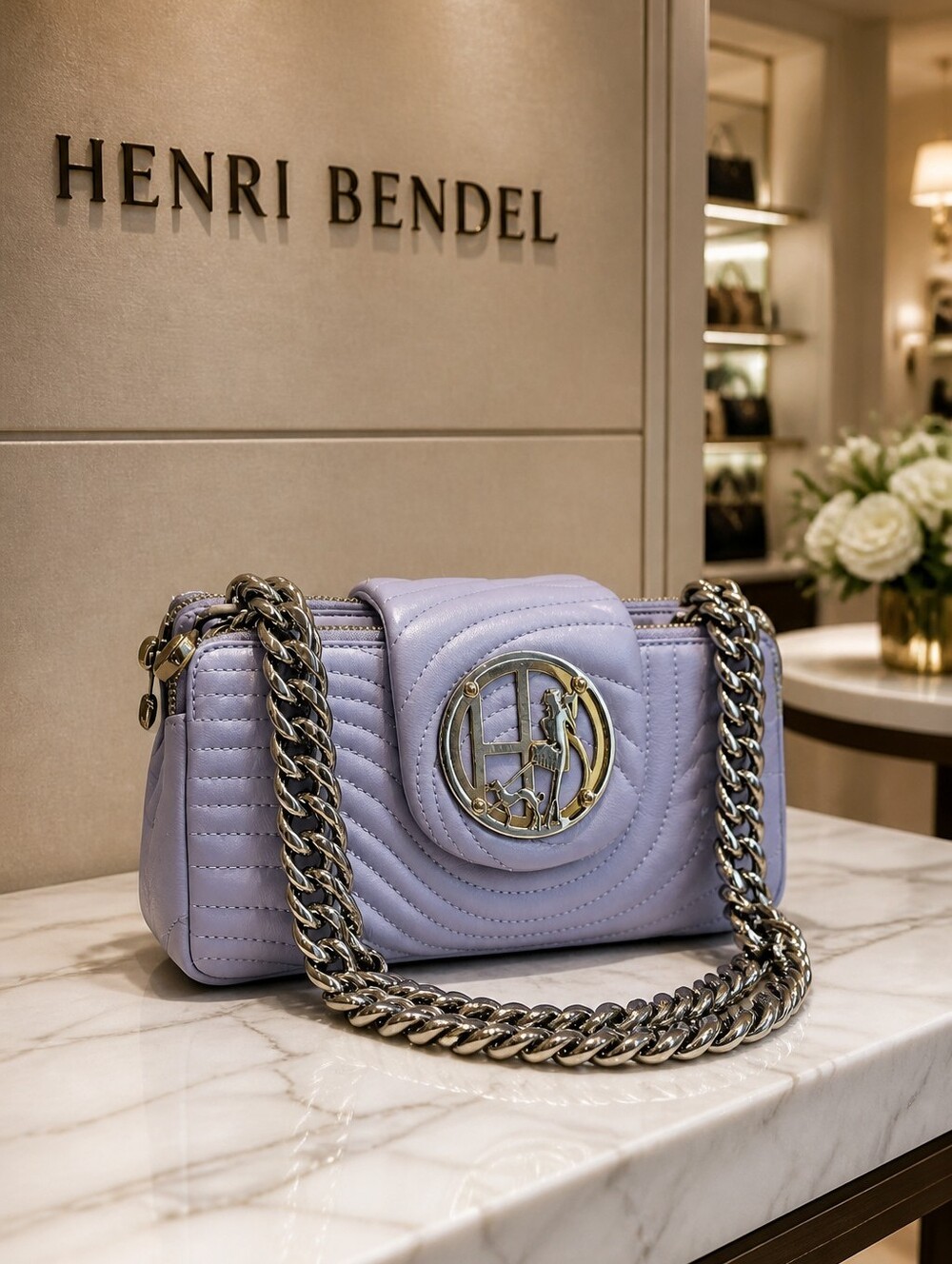 Henri Bendel No. 7 Vintage Quilted Bag